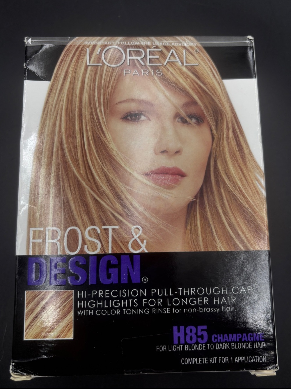 L'Oreal Paris Frost and Design Cap Hair Highlights for Long Hair, H85 Champagne